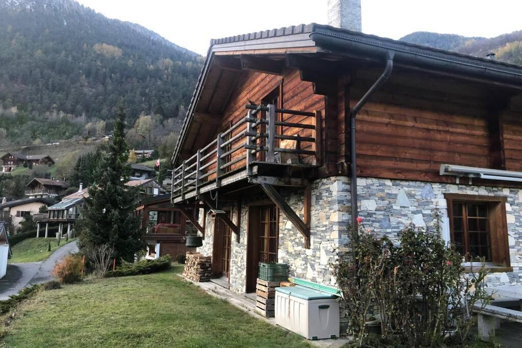 Chalet Edelweiss - Verbier, Mountain Views, Jacuzzi! Volleges ภายนอก รูปภาพ