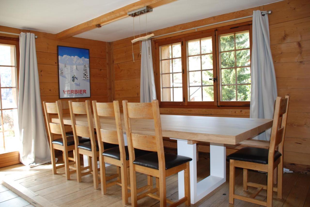 Chalet Edelweiss - Verbier, Mountain Views, Jacuzzi! Volleges ภายนอก รูปภาพ